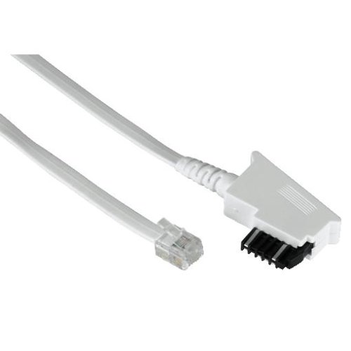 Heimkinosysteme: Hama �sterreichisches Anschlusskabel, TST-Stecker - Mod-St. 6p6c, 10 m