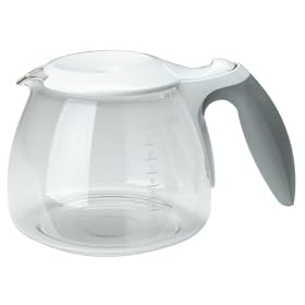 Braun KFK500-WH AromaDeluxe 10-Cup Replacement Carafe, White by Braun