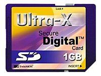 TV Ger&auml;te: TwinMOS Ultra-X SD 1024.0 MB SecureDigital Card 1024MB