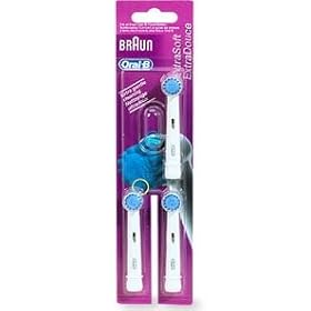 Braun Power Toothbrush Replacement Brush Heads - 3 Extra-Soft Adult Refills [ Model... by Braun