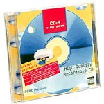 Festplatten: Seiko Precision CD-R74 weiss 10Pk. CD Rohling 74min 650MB 16xSp. Jewel Case wei�