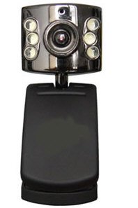 Audio und Video: USB Clip WebCam mit Nachtsichtfunktion