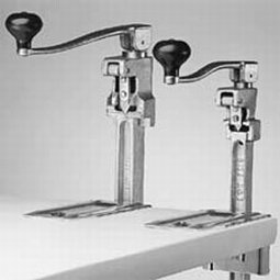 #1 Can Opener with plated base. by Can Openers