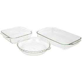 Pyrex Bakeware 3-Piece Set by Pyrex