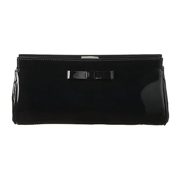 Isaac Mizrahi for Target® Solid Patent Clutch - Black