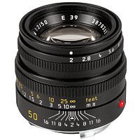 Lautsprecher: Leica Summicron 2,0/50mm Objektiv