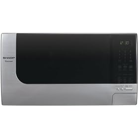 Sharp R-315JS 1-1 5-Cubic-Foot 1200-Watt Microwave Oven, Stainless by Microwave Ovens