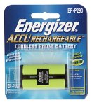 Energizer ER-P290 2.4-Volt Cordless Phone Battery