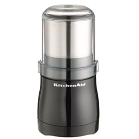 KitchenAid BCG100OB Blade Coffee Grinder, Onyx Black by KitchenAid