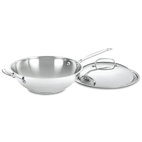 Cuisinart Chef's Classic Stainless 12-Inch Stir-Fry by Woks