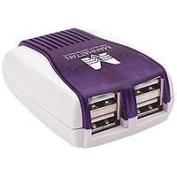 Navigationssysteme: IC Intracom Manhattan USB Pocket Hub HUB USB 4P 4 x USB - A/Buchse 1 x USB - B/Buchse