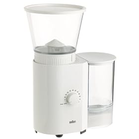 Braun KMM30 Coffee Espresso Mill, White by Braun