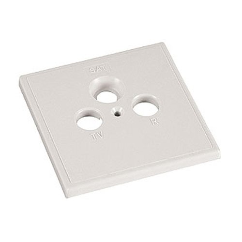 Heimkinosysteme: Hama Abdeckplatte f�r Antennendose