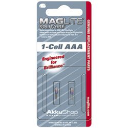 MP3 Player: MAGLITE 1-Cell AAA ERSATZLAMPEN SOLITAIRE, LK3A001, 2ER PACK