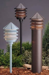 Four Tier Path Light