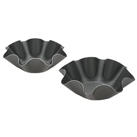 Chicago Metallic Gourmetware Non-Stick LargeTortilla Taco Shell Pans, Set of 2 by Chicago Metallic