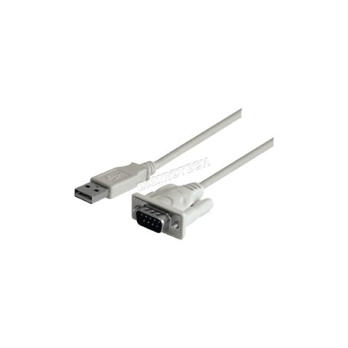 TV Ger&auml;te: Tecline USB Adapter, seriell, St. A/9pol D-Sub St., 1,5 m