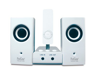 Projektoren: Podgear PG19UK Shuffle Station PC-Lautsprecher
