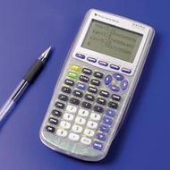 TI-83 Silver Portable Graphing Calculator, 2MB Memory, TI Graph Link, Hard Case