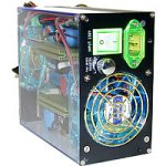Lautsprecher: Levicom Visible Power 500Watt black PC Netzteil mit PFC 2L�fter thermogeregelt CE ATX