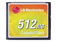 Lautsprecher: LG Compact Flash 512MB Speicherkarte (Retailverpackung)
