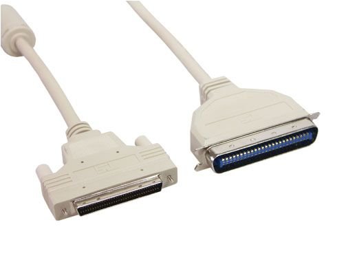 Festplatten: SCSI-III Kabel, HPD 68pol St. an 50pol Centr. St.