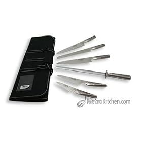Global 7 Piece Professional Chef's Knife Set by Asian Knives