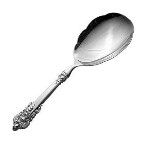 Wallace Grande Baroque Hostess Helper Rice Serving Spoon by Wallace
