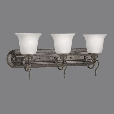 Aspen Forged Bronze Three-Light Bath and Vanity Light - P3202-77