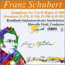 Franz Schubert: Symphony No. 3; Overtures