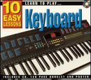 Learn To Play Keyboard: 10 Easy Lessons (Book, CD & Poster)