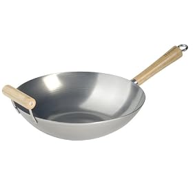 Typhoon Professional 14-Inch Carbon Steel Wok by Typhoon