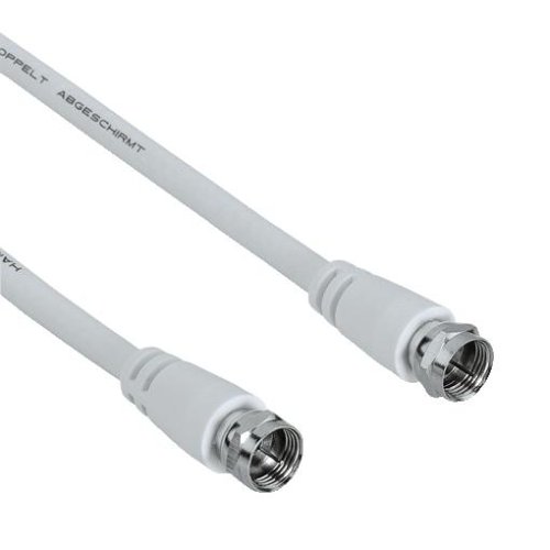 Heimkinosysteme: Hama SAT-Anschlusskabel F-Stecker - F-Stecker, 10 m