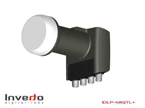 Navigationssysteme: Inverto Silver Tech Universal Quattro Lnb 0,3dB  40mm Feed
