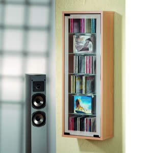 Verst&auml;rker und Receiver: VCM Ancona CD-Vitrine ahorn