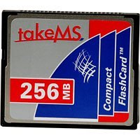 MP3 Player: Memory Solution takeMS CF 256.0 MB CompactFlash Card 256 MB