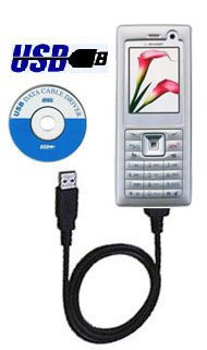 Audio und Video: USB Datenkabel von Trendline24 f�r SHARP 550SH / GX15 / GX25 / GX30 / GX30i / GX40 / V902SH