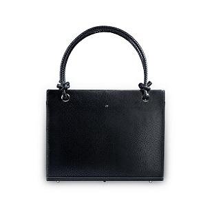 DVD Player: OI Design Laptop-Tasche UM602 woman, 14 Zoll, Nylon mit Ledergriffe in schwarz
