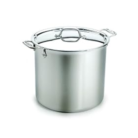 All Clad Stainless 12-Quart Tall Stock Pot with Lid by All-Clad