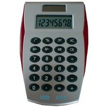Heimkinosysteme: Hoffbauer AG: Solar-Taschenrechner 8-stellig 872