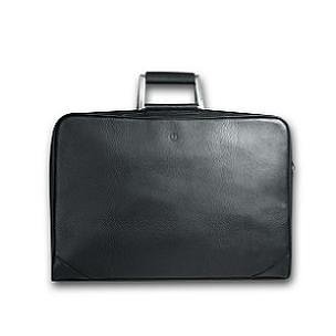 DVD Player: OI Design Laptop-Tasche XL001 man, 15 Zoll, Ledertasche in schwarz
