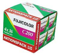 Festnetztelefone: Fujicolor C 200 135/36 4er Pack RF-Aktionspack