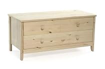 Summerset Solid Pine 2 Drawer Storage Chest