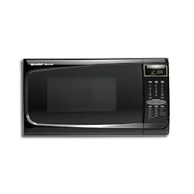 Sharp® R-402JK 1.4 CF 1100W Microwave Oven, Black by Sharp