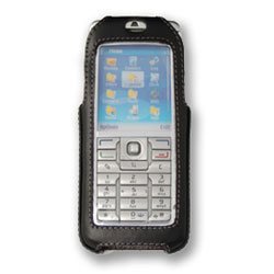 TV Ger&auml;te: Topp-Design ME-DL-T985 Ledertasche Turn-line f�r Nokia E60