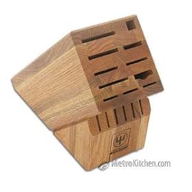 Wusthof 17 Slot Oak Knife Block by Wusthof