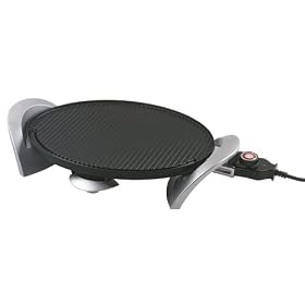 Team GR-14473 1200-Watt Table Grill, Silver Spray by Kalorik