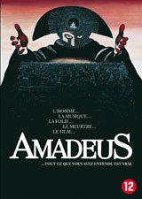 AMADEUS dvd, Film dvd AMADEUS