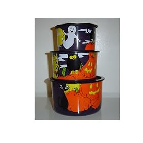 Tupperware Halloween 3-pc. Canister Set by Tupperware