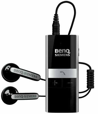 Kamerazubeh&ouml;r: BenQ-Siemens HHB-180 Bluetooth Headset Stereo EU schwarz